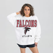 ATLANTA FALCONS Sunday Drives Fleece Crewneck Pullover