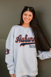 AUBURN TIGERS CLASSIC WIN PREMIUM FLEECE CREWNECK PULLOVER