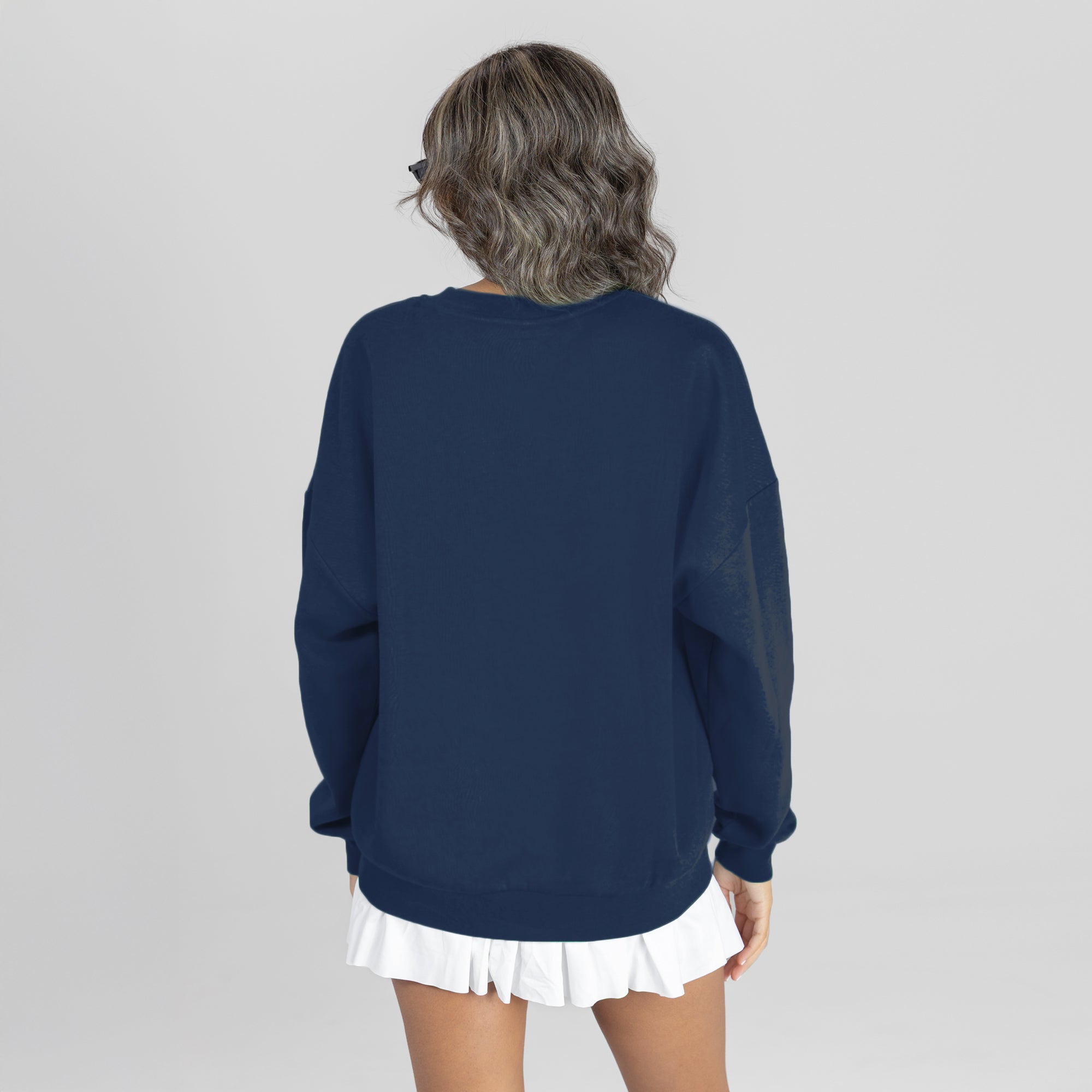 AUBURN TIGERS LEGACY CLUB PREMIUM FLEECE DROP SHOULDER CREWNECK PULLOVER