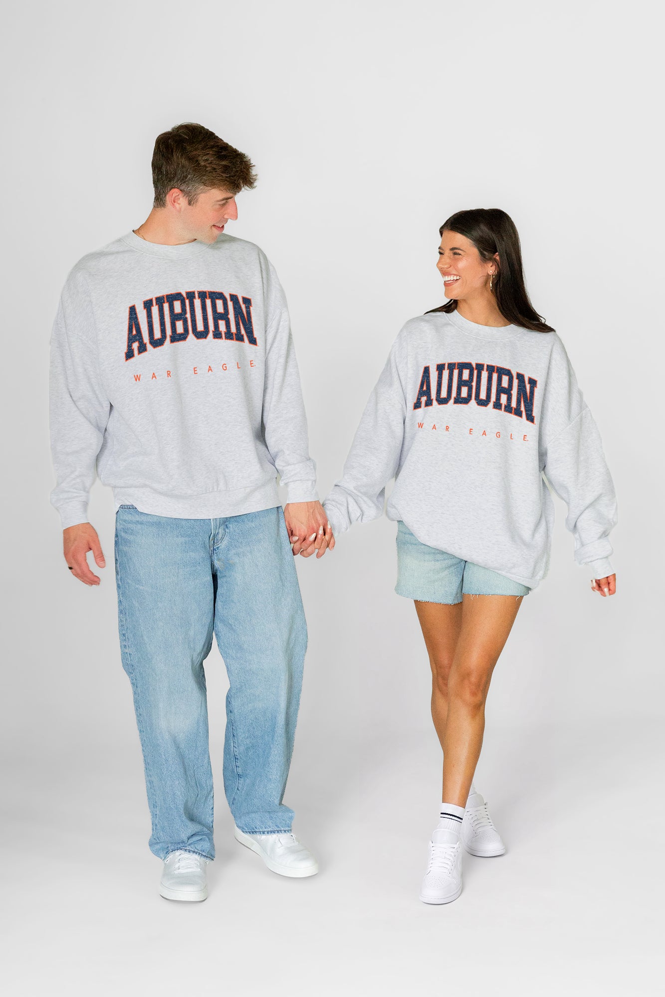 AUBURN TIGERS NEXT MOVE PREMIUM FLEECE UNISEX CREWNECK PULLOVER