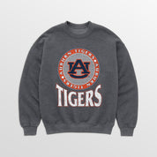 AUBURN TIGERS SATURDAY SEAL PREMIUM FLEECE DROP SHOULDER CREWNECK PULLOVER