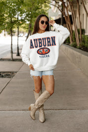 AUBURN TIGERS Freestyle Fleece Drop-Shoulder Pullover