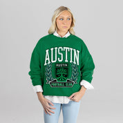 AUSTIN FC CLASSIC ARCHIVES PREMIUM FLEECE DROP SHOULDER CREWNECK PULLOVER