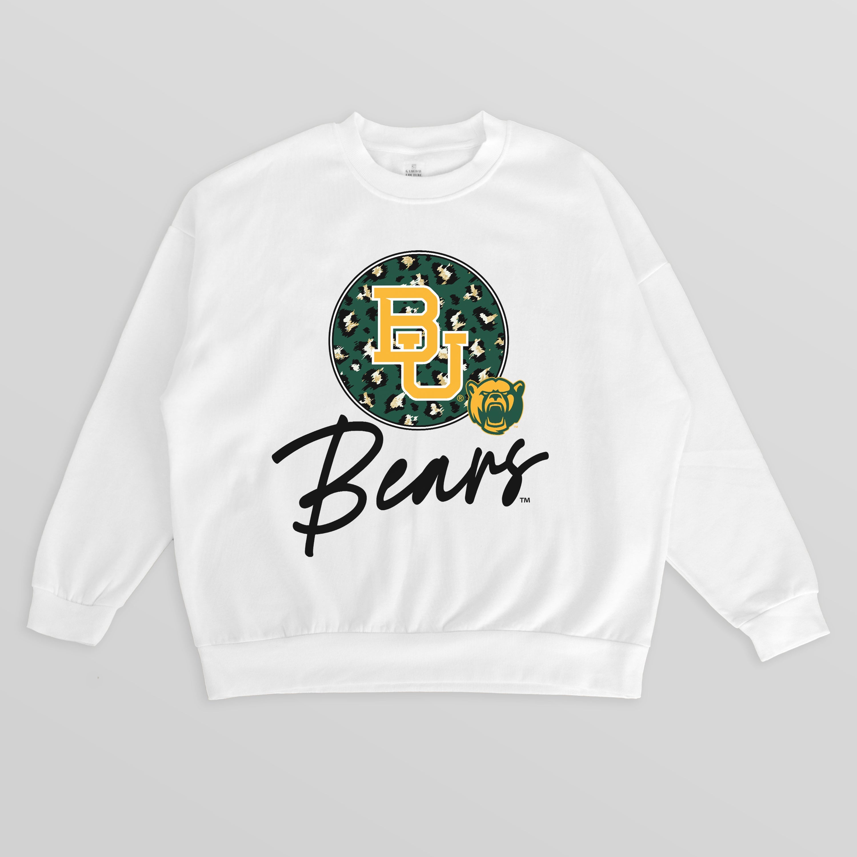 BAYLOR BEARS WILD BREAKTHROUGH PREMIUM FLEECE CREWNECK PULLOVER