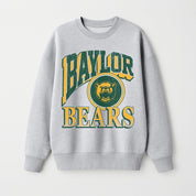 BAYLOR BEARS GAME ON PREMIUM FLEECE DROP SHOULDER CREWNECK PULLOVER