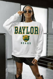 BAYLOR BEARS Freestyle Fleece Drop-Shoulder Pullover