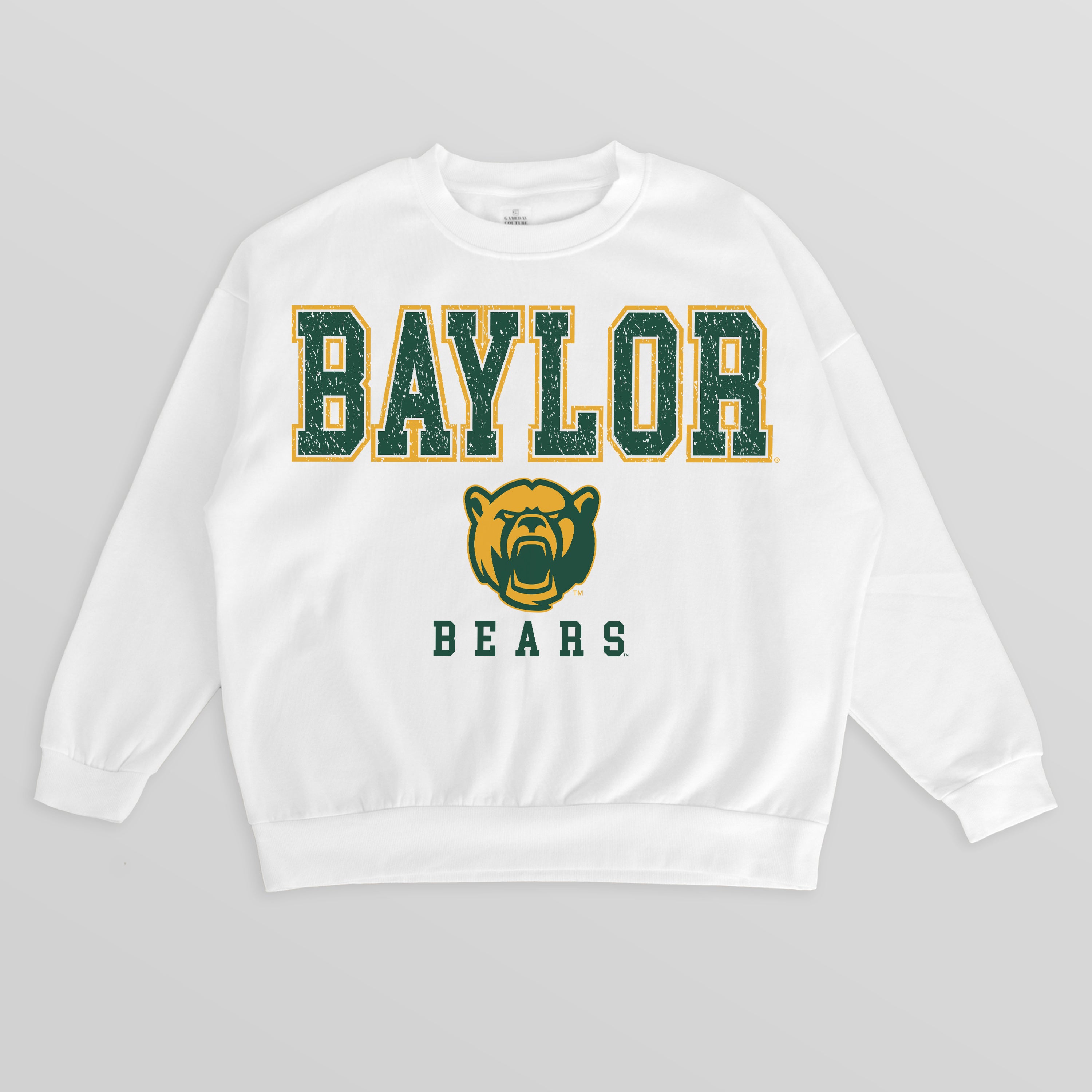 BAYLOR BEARS Freestyle Fleece Drop-Shoulder Pullover