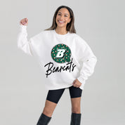 BINGHAMTON BEARCATS WILD BREAKTHROUGH PREMIUM FLEECE CREWNECK PULLOVER
