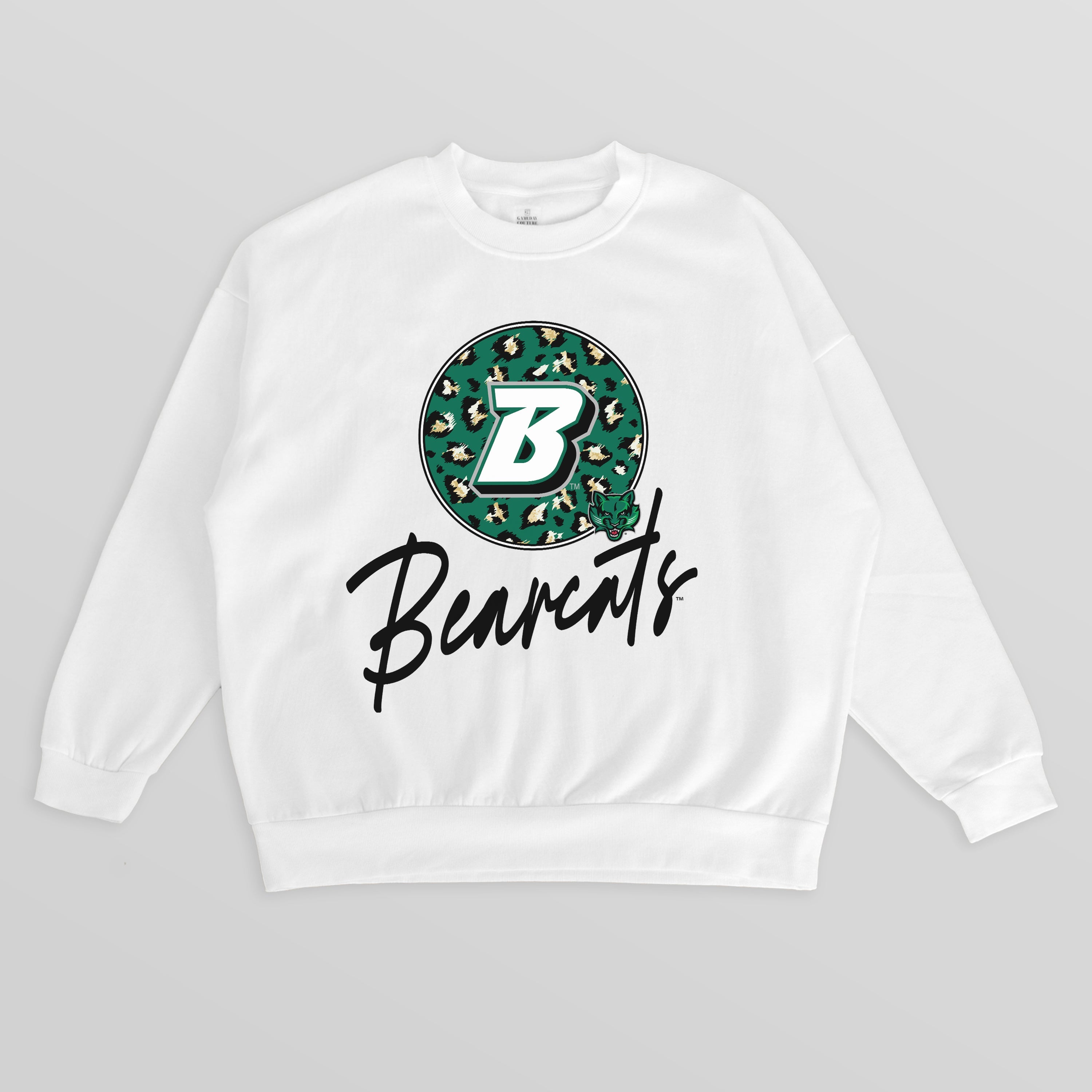 BINGHAMTON BEARCATS WILD BREAKTHROUGH PREMIUM FLEECE CREWNECK PULLOVER