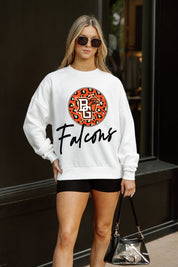 BOWLING GREEN FALCONS WILD BREAKTHROUGH PREMIUM FLEECE CREWNECK PULLOVER