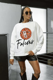 BOWLING GREEN FALCONS WILD BREAKTHROUGH PREMIUM FLEECE CREWNECK PULLOVER