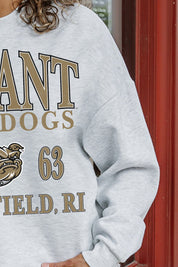 BRYANT BULLDOGS ALLEGIANCE PREMIUM FLEECE DROP SHOULDER CREWNECK PULLOVER