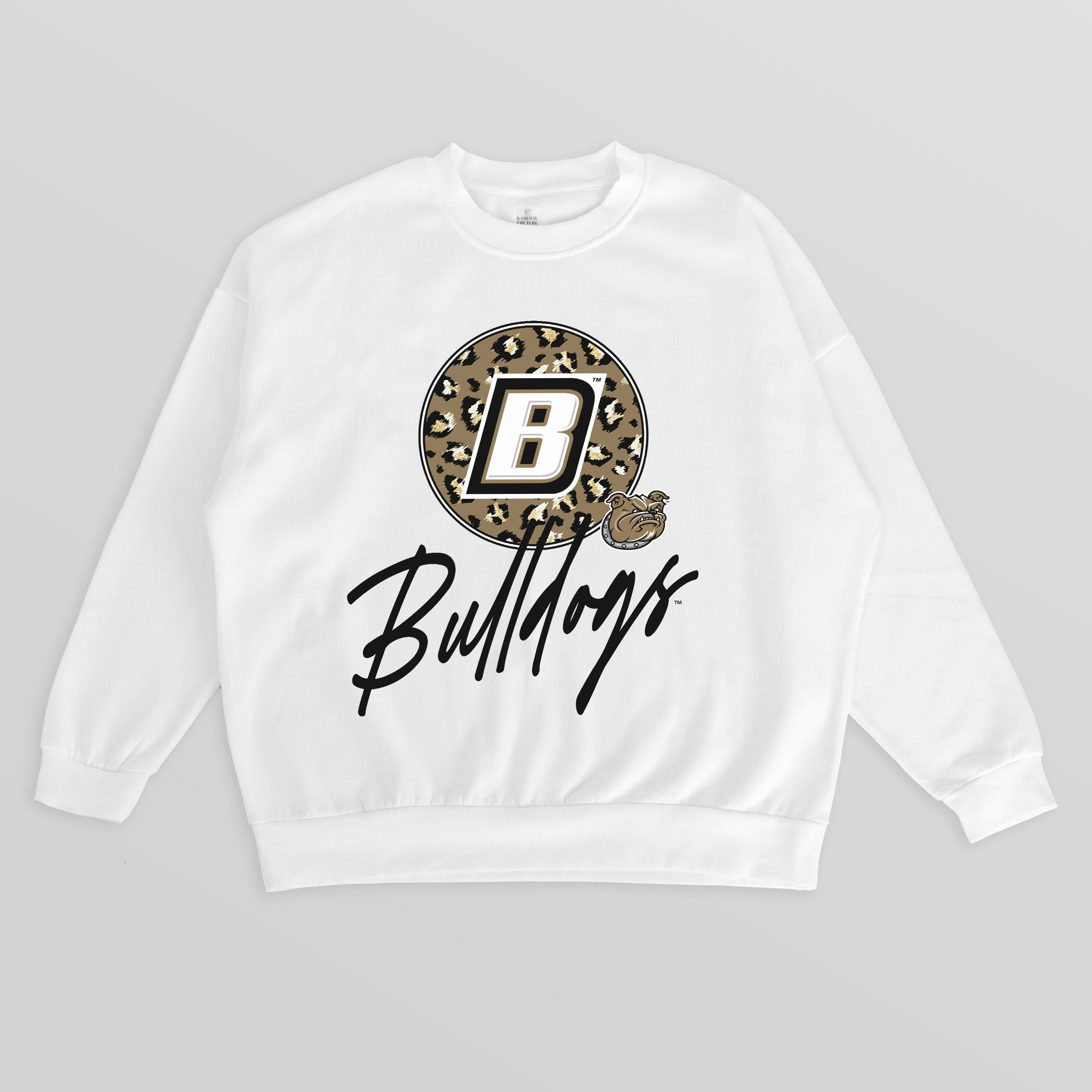 BRYANT BULLDOGS WILD BREAKTHROUGH PREMIUM FLEECE CREWNECK PULLOVER