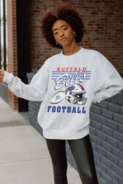 BUFFALO BILLS HOME TURF PREMIUM FLEECE CREWNECK PULLOVER
