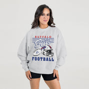 BUFFALO BILLS HOME TURF PREMIUM FLEECE CREWNECK PULLOVER