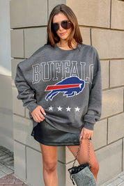BUFFALO BILLS RISING STAR PREMIUM FLEECE CREWNECK PULLOVER