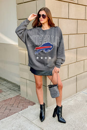 BUFFALO BILLS RISING STAR PREMIUM FLEECE CREWNECK PULLOVER