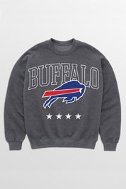 BUFFALO BILLS RISING STAR PREMIUM FLEECE CREWNECK PULLOVER