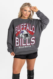 BUFFALO BILLS STAY COOL PREMIUM FLEECE CREWNECK PULLOVER BY RANDI MAHOMES