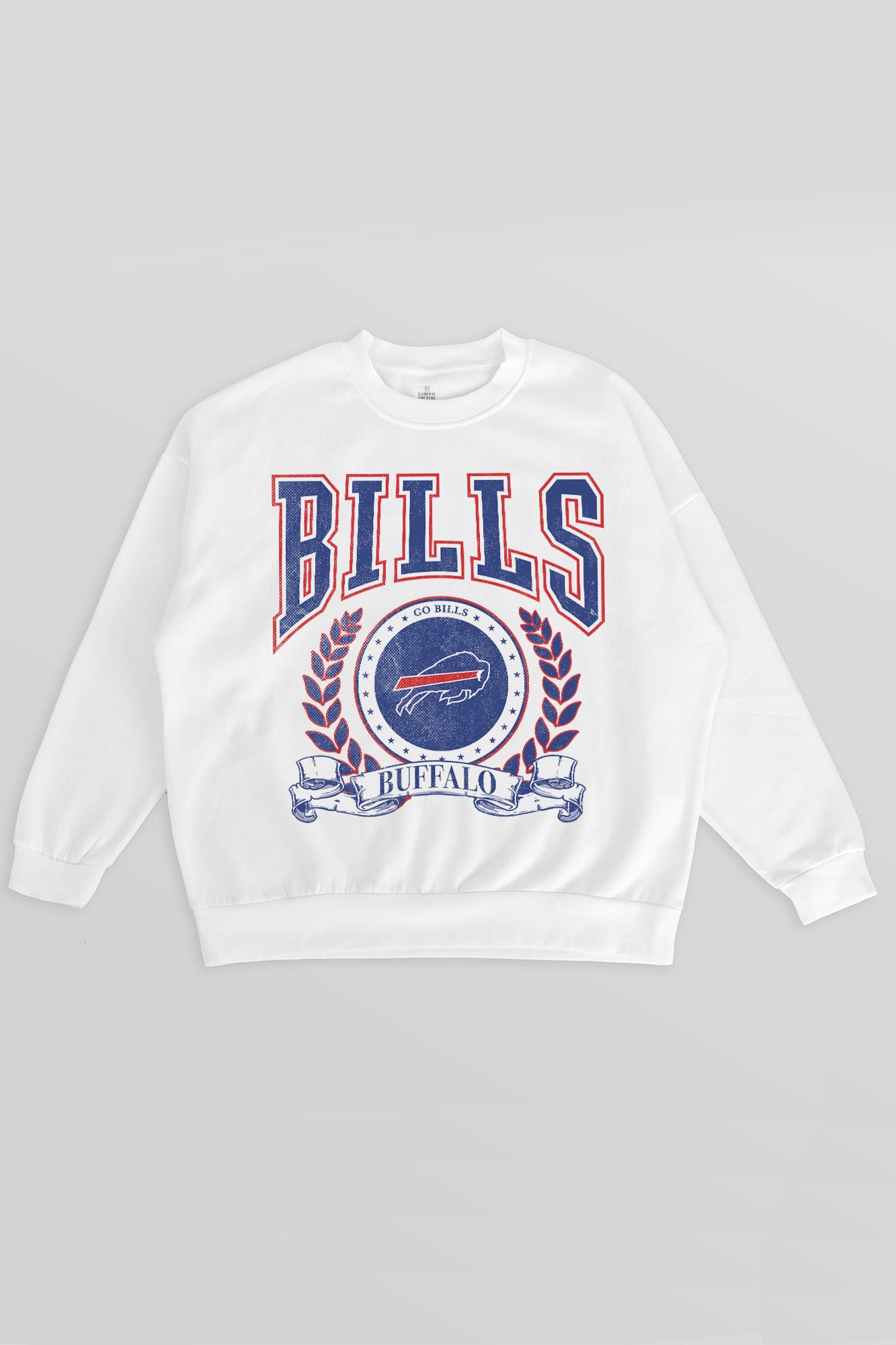 BUFFALO BILLS STAY COOL PREMIUM FLEECE CREWNECK PULLOVER