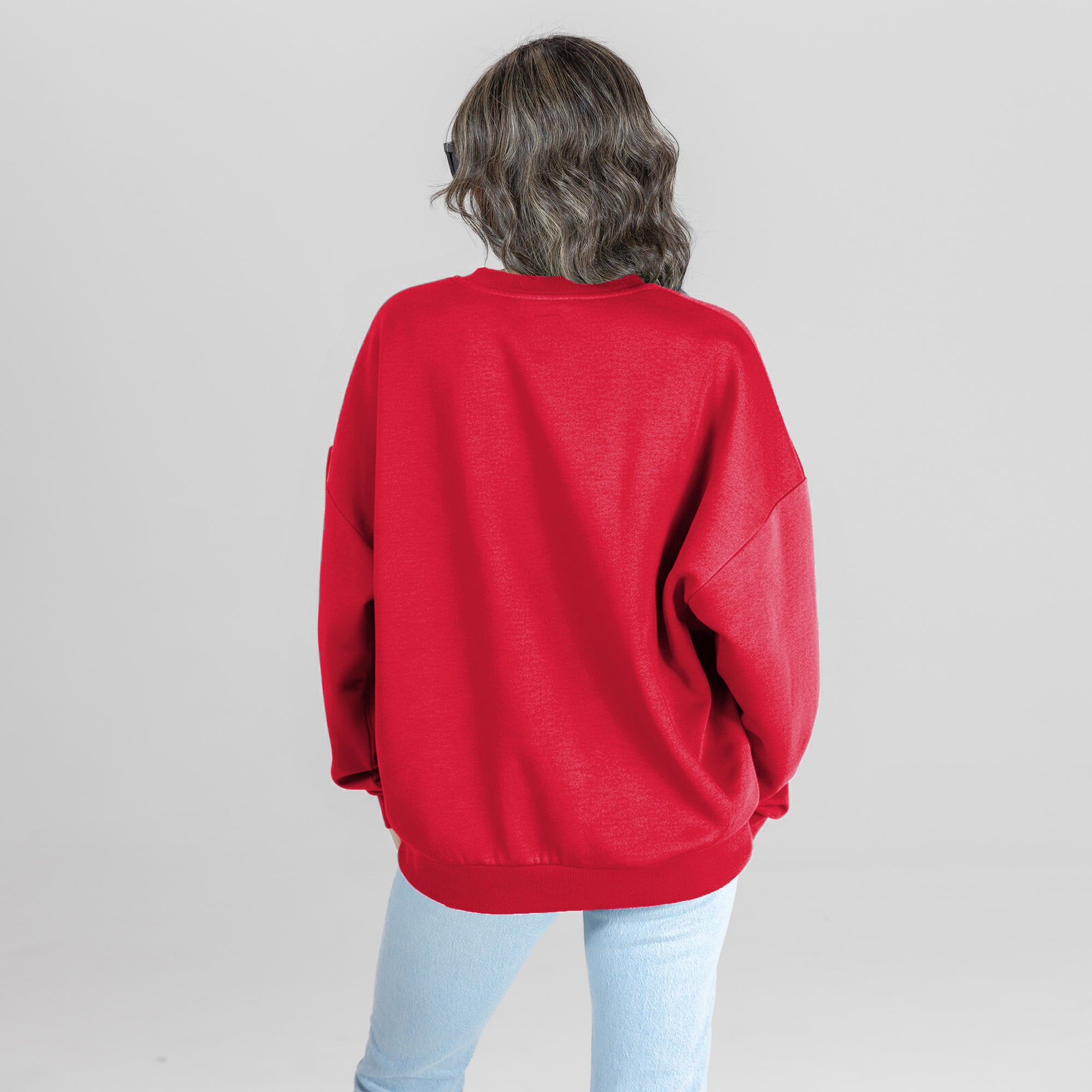 BUFFALO BILLS LEGACY CLUB PREMIUM FLEECE CREWNECK PULLOVER