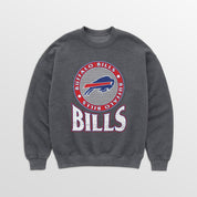 BUFFALO BILLS SATURDAY SEAL PREMIUM FLEECE DROP SHOULDER CREWNECK PULLOVER