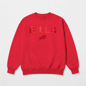 BUFFALO BILLS ELITE ERA EMBROIDERED PREMIUM FLEECE CREWNECK
