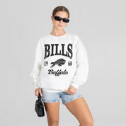 BUFFALO BILLS PEAK SEASON PREMIUM FLEECE CREWNECK PULLOVER