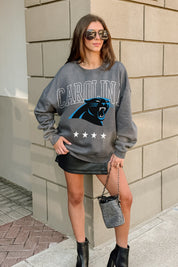 CAROLINA PANTHERS RISING STAR PREMIUM FLEECE CREWNECK PULLOVER