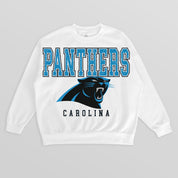 CAROLINA PANTHERS Sunday Drives Fleece Crewneck Pullover