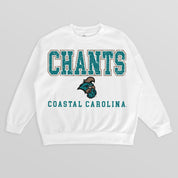 COASTAL CAROLINA CHANTICLEERS FREESTYLE PREMIUM FLEECE CREWNECK PULLOVER
