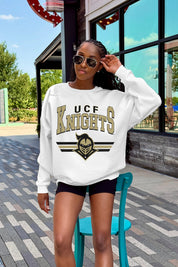 CENTRAL FLORIDA KNIGHTS SWIFT STRIKE PREMIUM FLEECE DROP SHOULDER CREWNECK PULLOVER