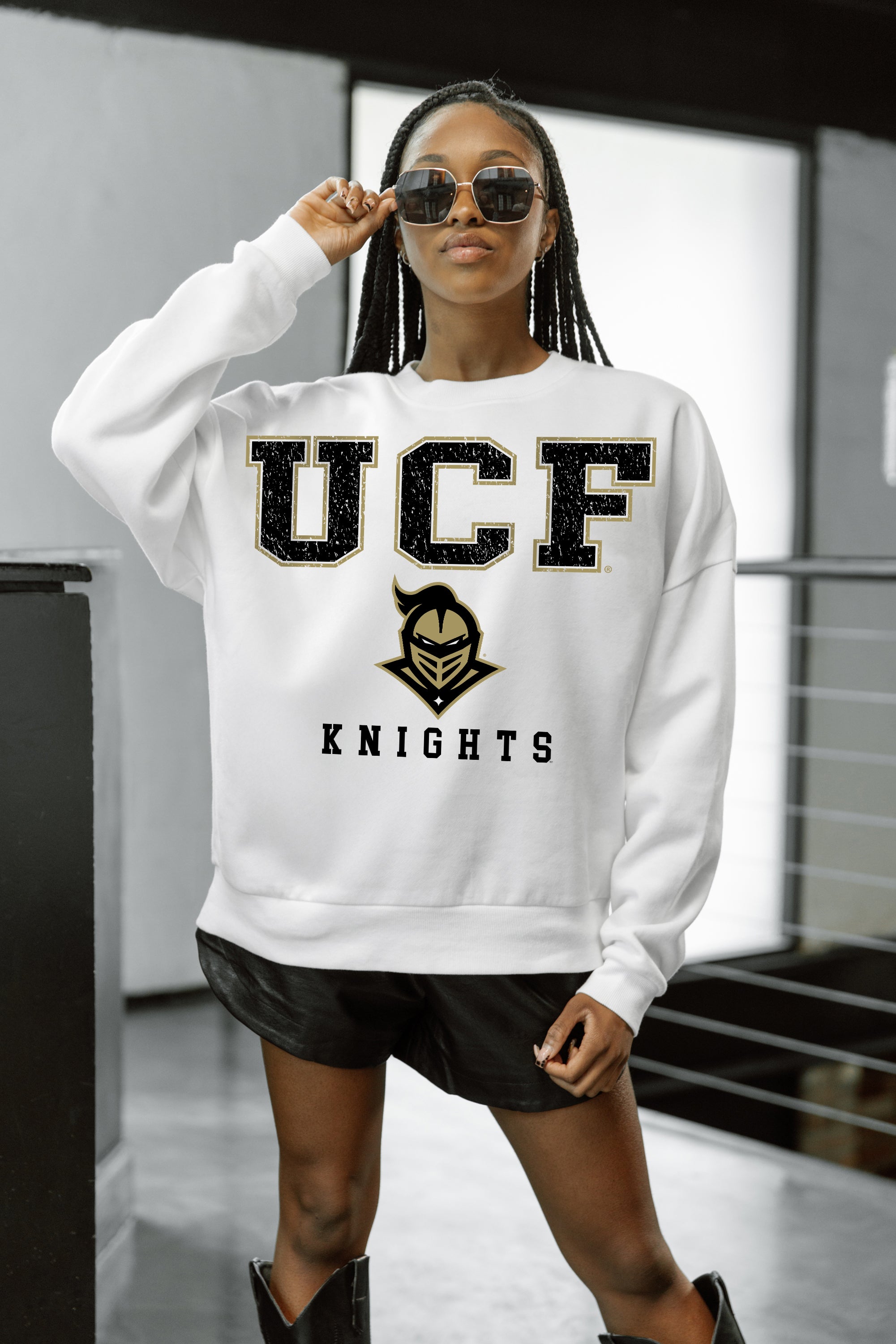CENTRAL FLORIDA KNIGHTS Freestyle Fleece Drop-Shoulder Pullover