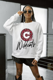 CHICO STATE WILDCATS WILD BREAKTHROUGH PREMIUM FLEECE CREWNECK PULLOVER