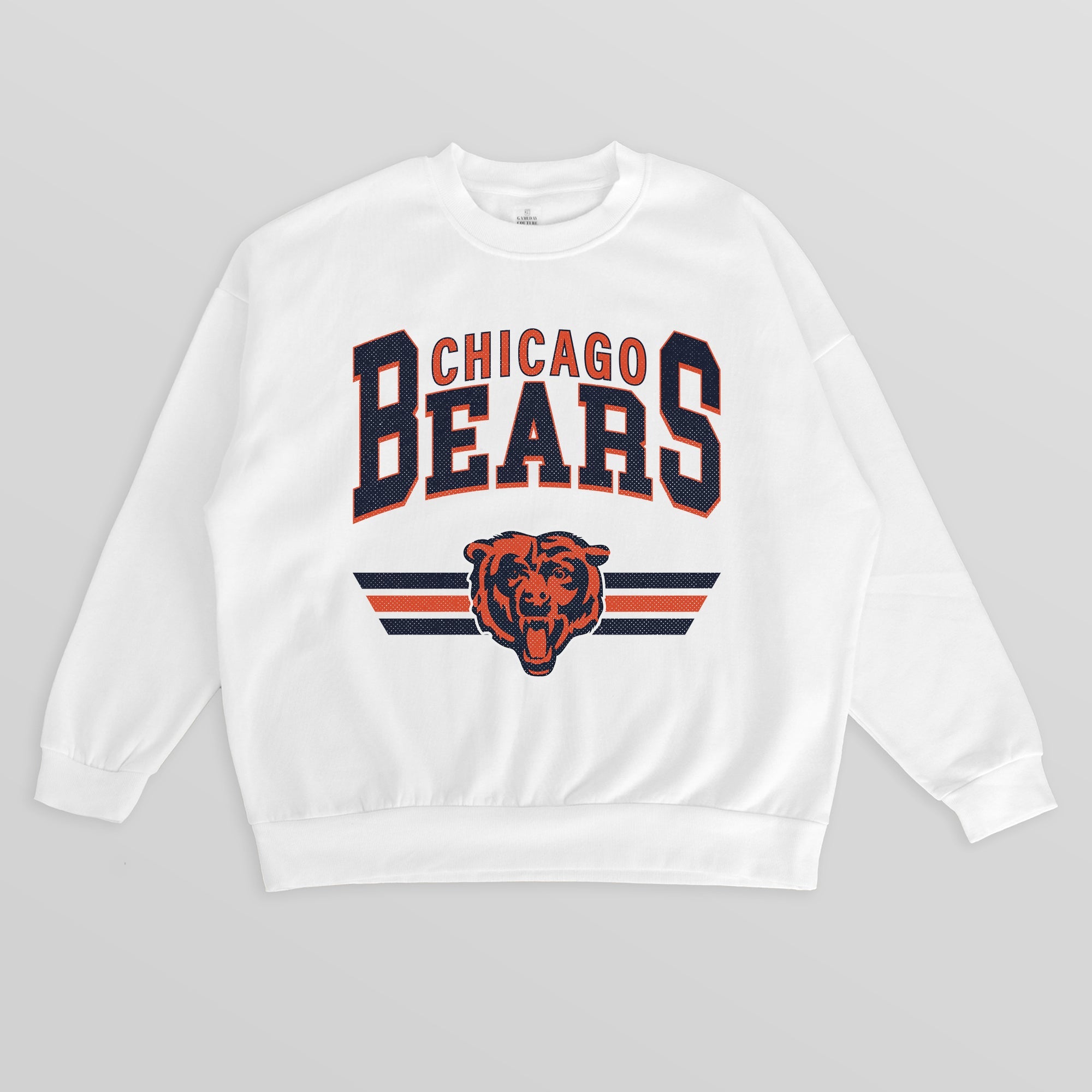 CHICAGO BEARS SWIFT STRIKE PREMIUM FLEECE CREWNECK PULLOVER