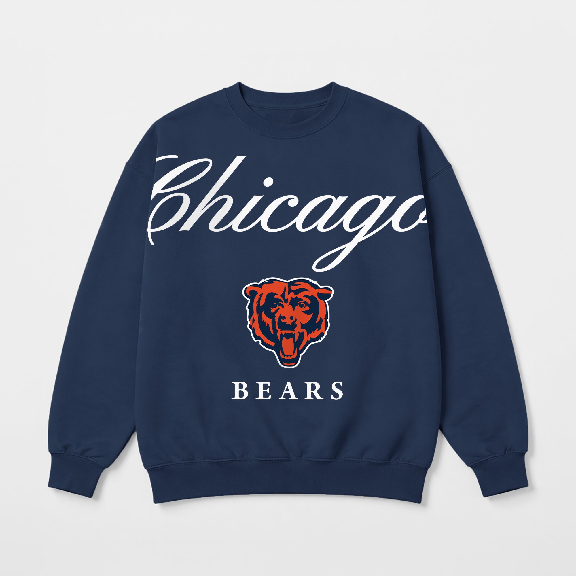 CHICAGO BEARS LEGACY CLUB PREMIUM FLEECE CREWNECK PULLOVER