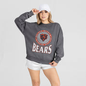 CHICAGO BEARS SATURDAY SEAL PREMIUM FLEECE DROP SHOULDER CREWNECK PULLOVER