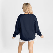 CHICAGO BEARS MAIN CHARACTER PREMIUM FLEECE DROP SHOULDER CREWNECK PULLOVER