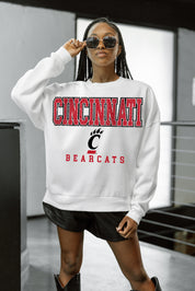 CINCINNATI BEARCATS Freestyle Fleece Drop-Shoulder Pullover