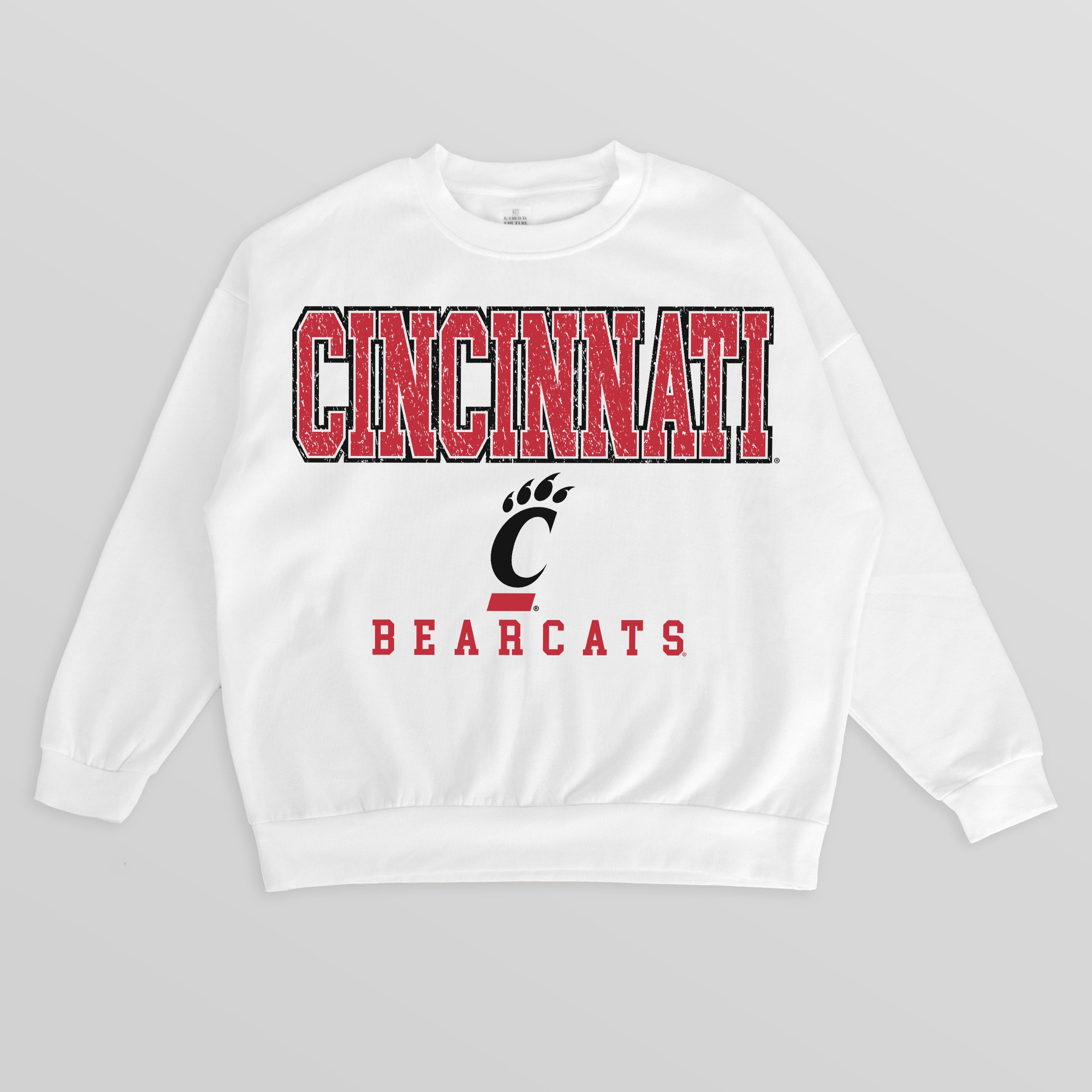 CINCINNATI BEARCATS Freestyle Fleece Drop-Shoulder Pullover
