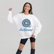 CITADEL BULLDOGS WILD BREAKTHROUGH PREMIUM FLEECE CREWNECK PULLOVER