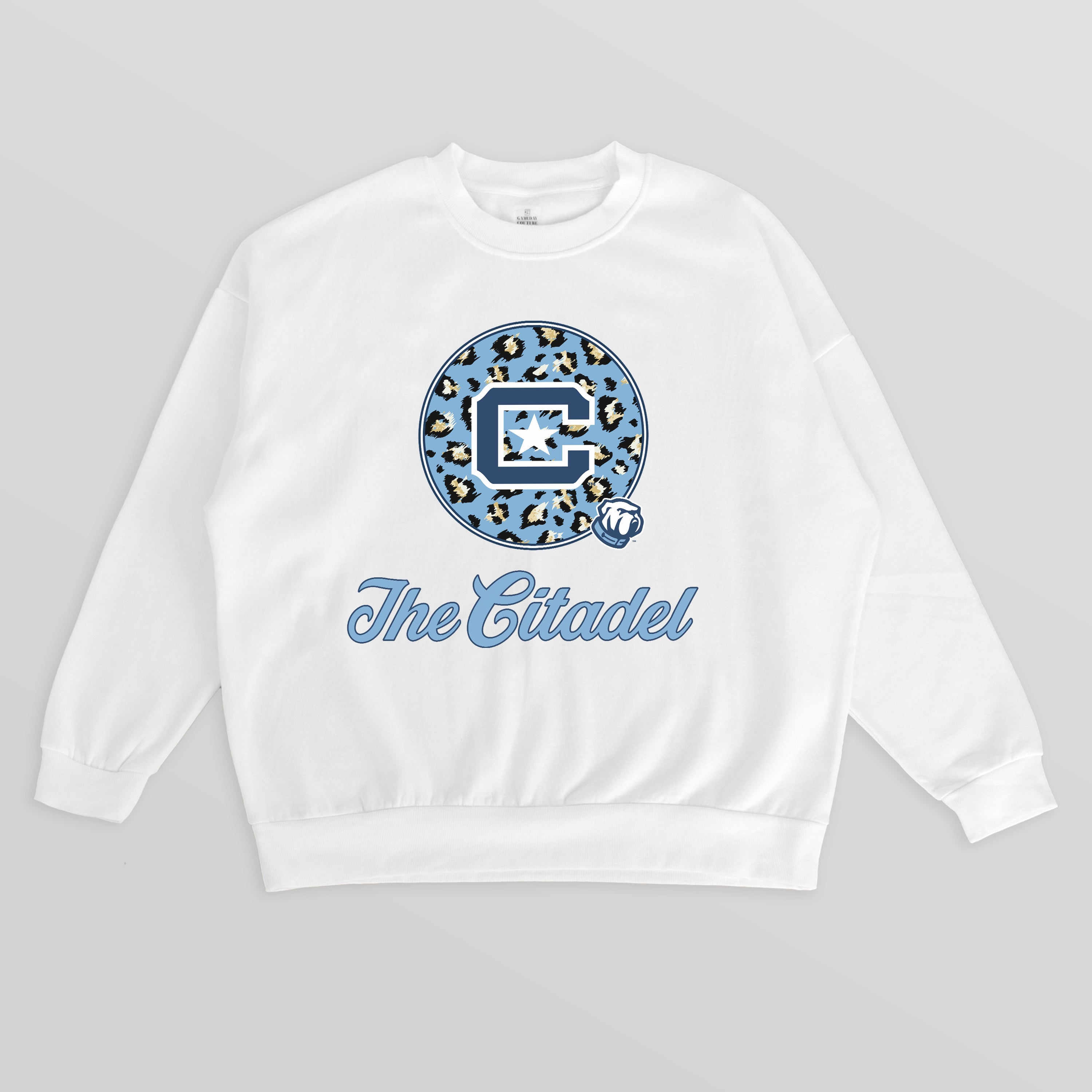 CITADEL BULLDOGS WILD BREAKTHROUGH PREMIUM FLEECE CREWNECK PULLOVER