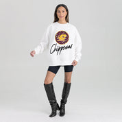 CENTRAL MICHIGAN CHIPPEWAS WILD BREAKTHROUGH PREMIUM FLEECE CREWNECK PULLOVER