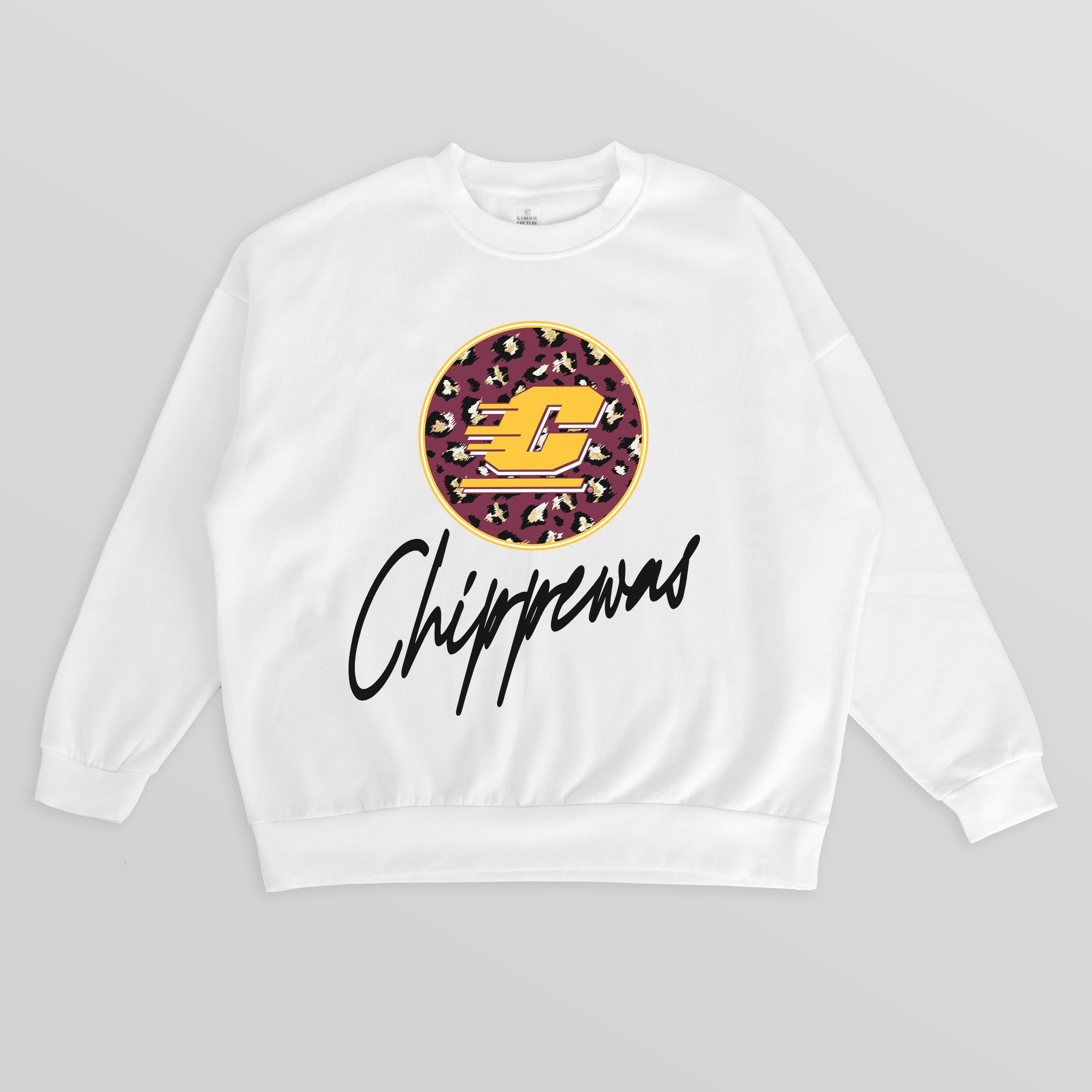 CENTRAL MICHIGAN CHIPPEWAS WILD BREAKTHROUGH PREMIUM FLEECE CREWNECK PULLOVER