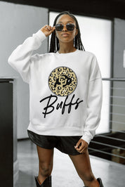 COLORADO BUFFALOES WILD BREAKTHROUGH PREMIUM FLEECE CREWNECK PULLOVER