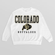 COLORADO BUFFALOES Freestyle Fleece Drop-Shoulder Pullover