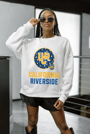 CALIFORNIA RIVERSIDE HIGHLANDERS WILD BREAKTHROUGH PREMIUM FLEECE CREWNECK PULLOVER