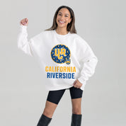 CALIFORNIA RIVERSIDE HIGHLANDERS WILD BREAKTHROUGH PREMIUM FLEECE CREWNECK PULLOVER