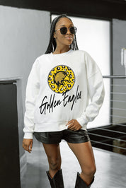 CAL STATE LOS ANGELES GOLDEN EAGLES WILD BREAKTHROUGH PREMIUM FLEECE CREWNECK PULLOVER