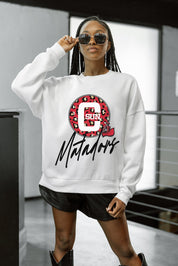 CAL STATE NORTHRIDGE MATADORS WILD BREAKTHROUGH PREMIUM FLEECE CREWNECK PULLOVER